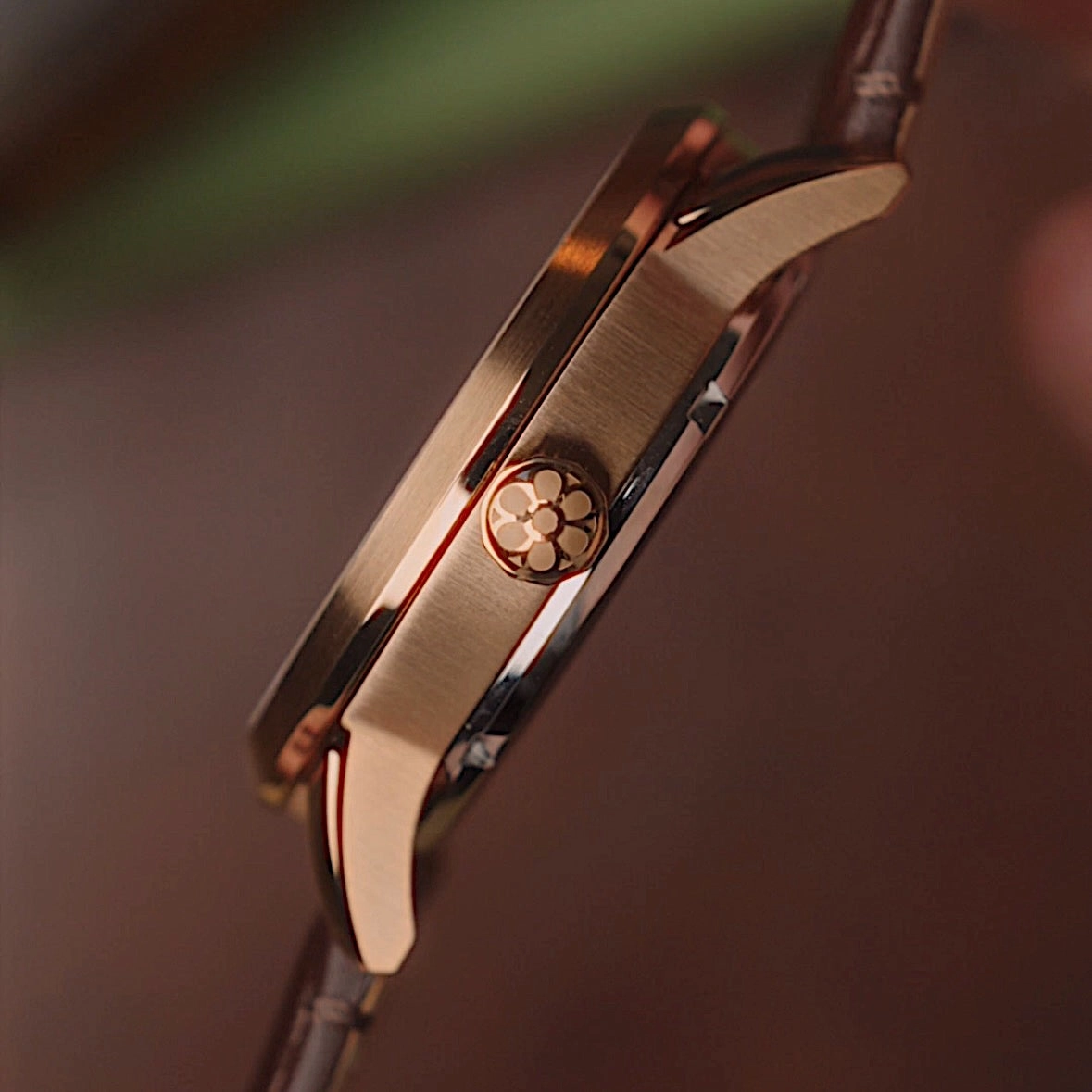 No.29 Automatic Rose Gold, Green and Navy