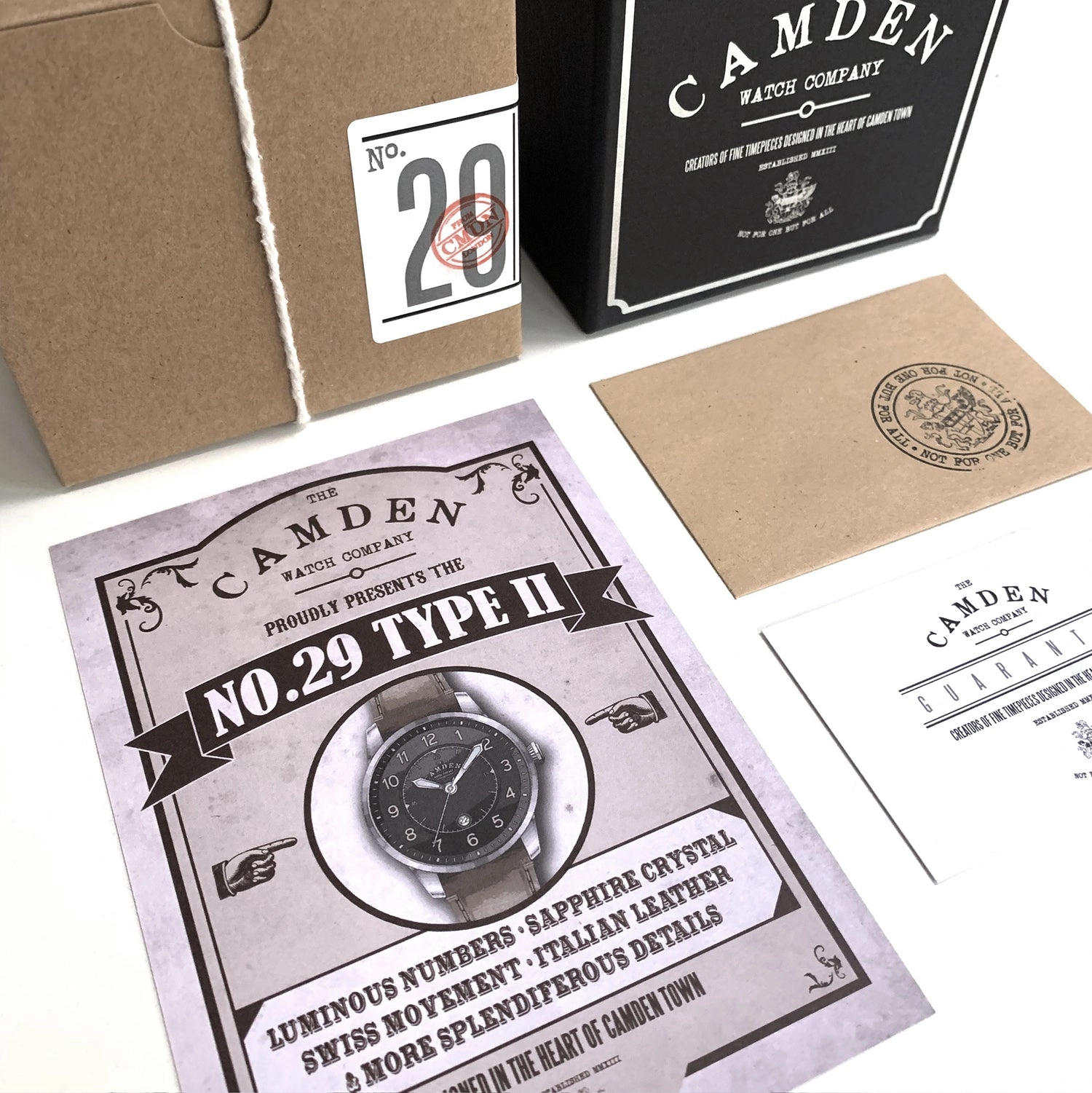 No.29 Type II Steel, White and Navy