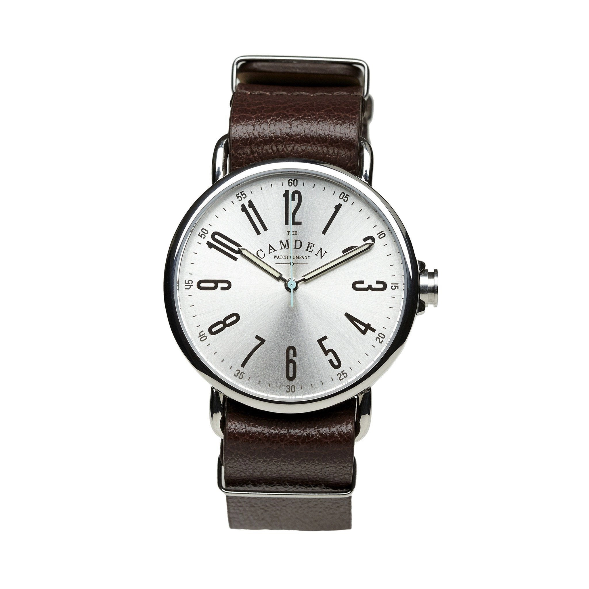 No.88 Steel and Brown Leather
