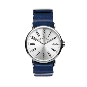 No.88 Steel and Navy Leather