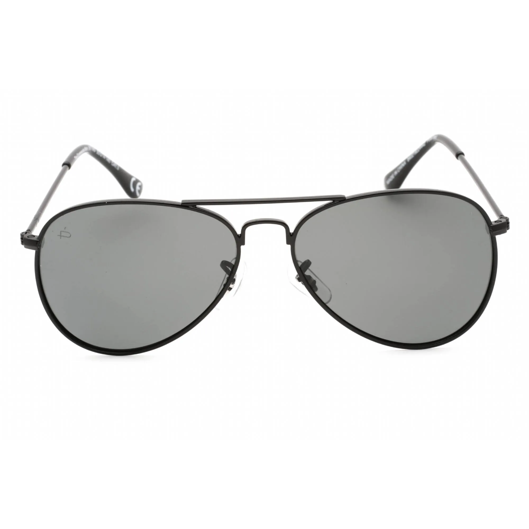 Prive Revaux Women's Sunglasses - Metal Aviator Frame | Commando Mini Caviar Black
