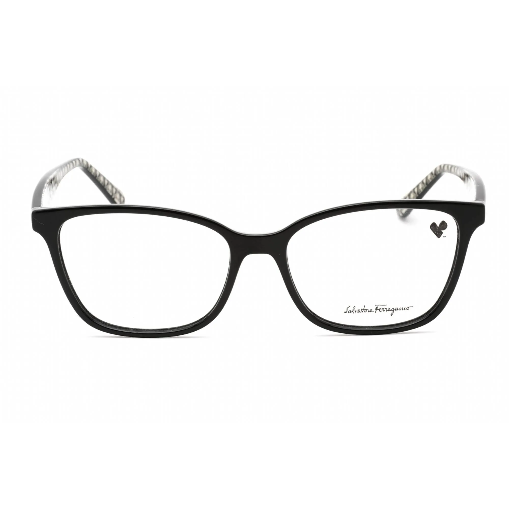 Salvatore Ferragamo Women's Eyeglasses - Clear Lens Rectangular Plastic | SF2918 001