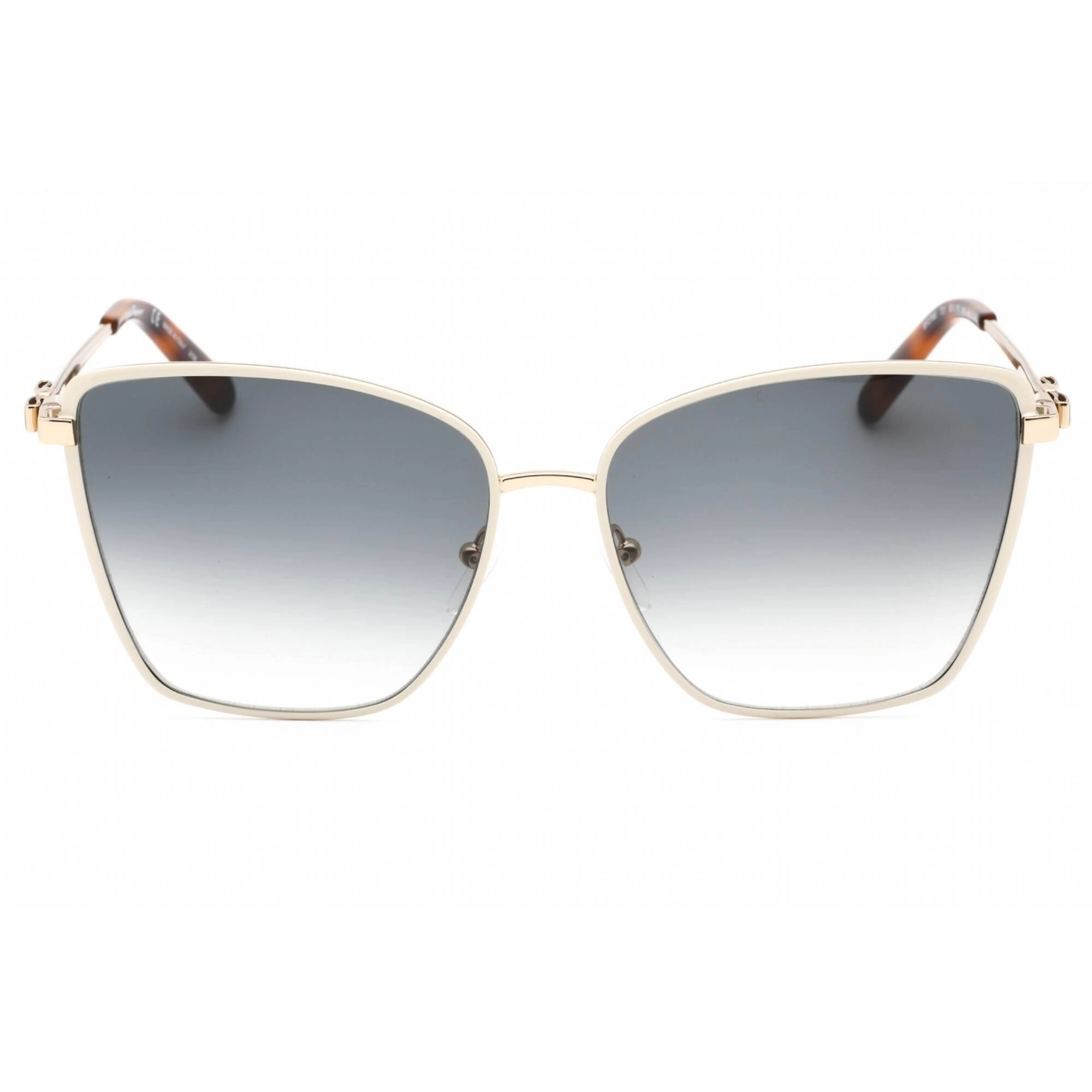 Salvatore Ferragamo Women's Sunglasses - Metal Full Rim Cat Eye Frame | SF279S 721