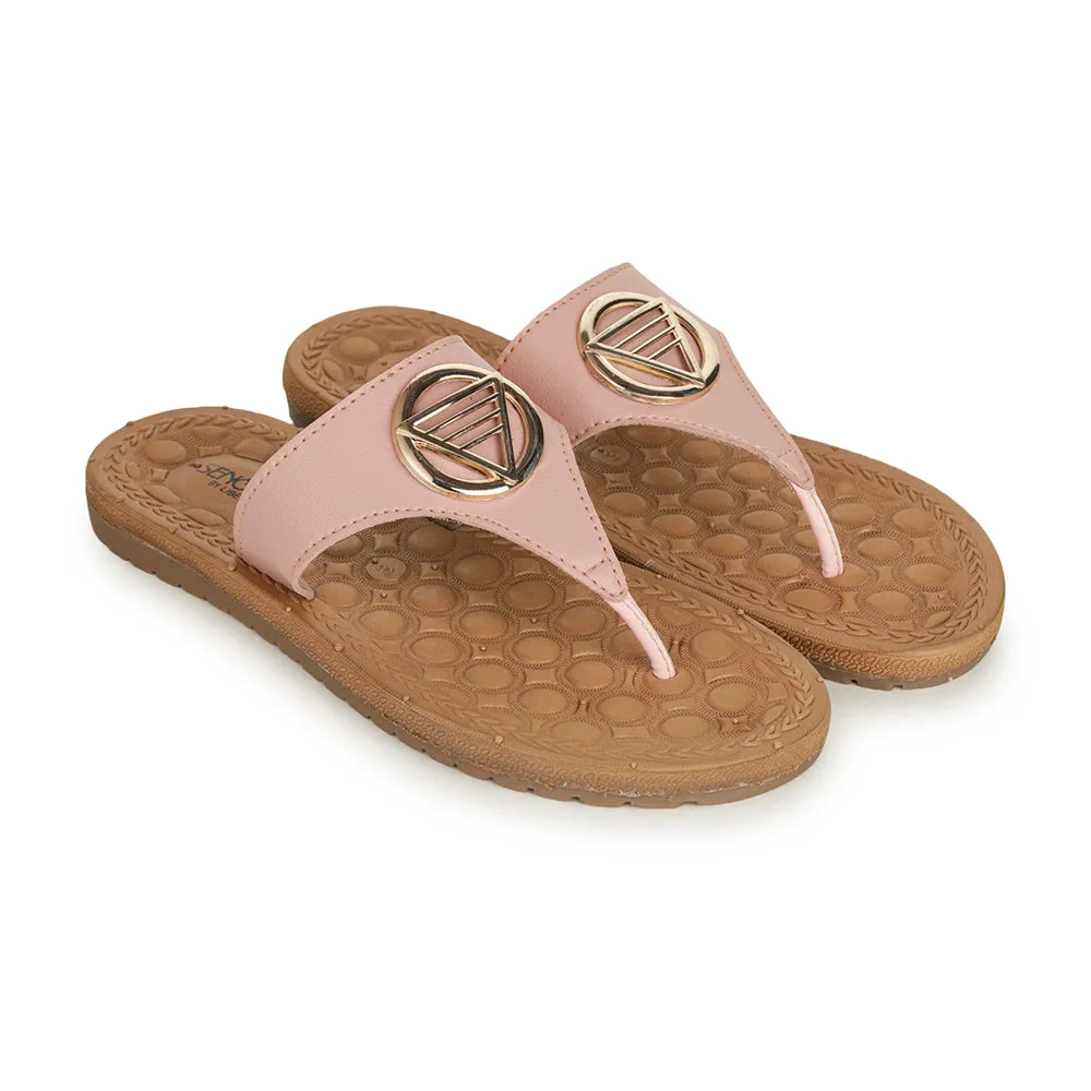 Senorita Casual Pink Slipper For Women Ch-509 By Liberty