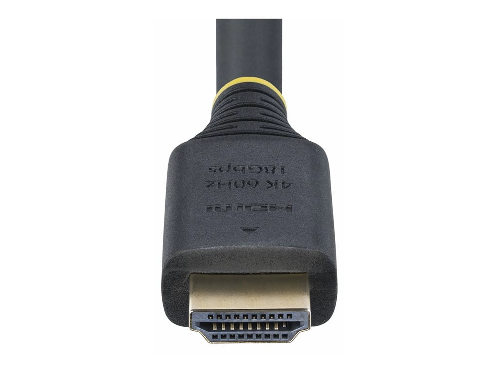 StarTech.com 25ft (7.6m) Premium Certified High Speed HDMI Cable, 4K60Hz - Premium High Speed - HDMI cable with Ethernet - HDMI HDMI2-CABLE-4K60-25F