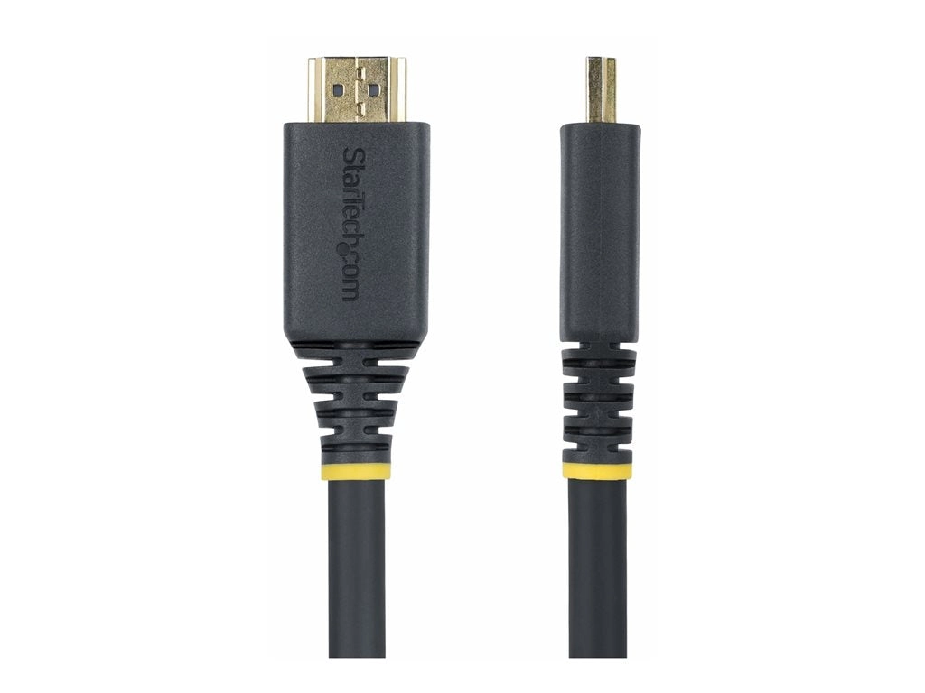 StarTech.com 25ft (7.6m) Premium Certified High Speed HDMI Cable, 4K60Hz - Premium High Speed - HDMI cable with Ethernet - HDMI HDMI2-CABLE-4K60-25F