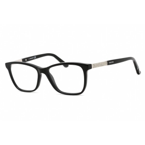 Swarovski Women's Eyeglasses - Cat Eye Shape Black/Silver Acetate Frame | SK5117 001