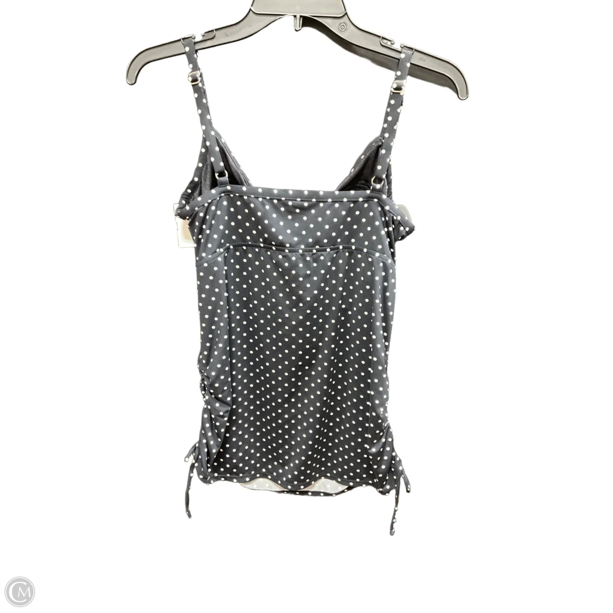 Swimsuit Top By Kirkland In Polkadot Pattern, Size: 12
