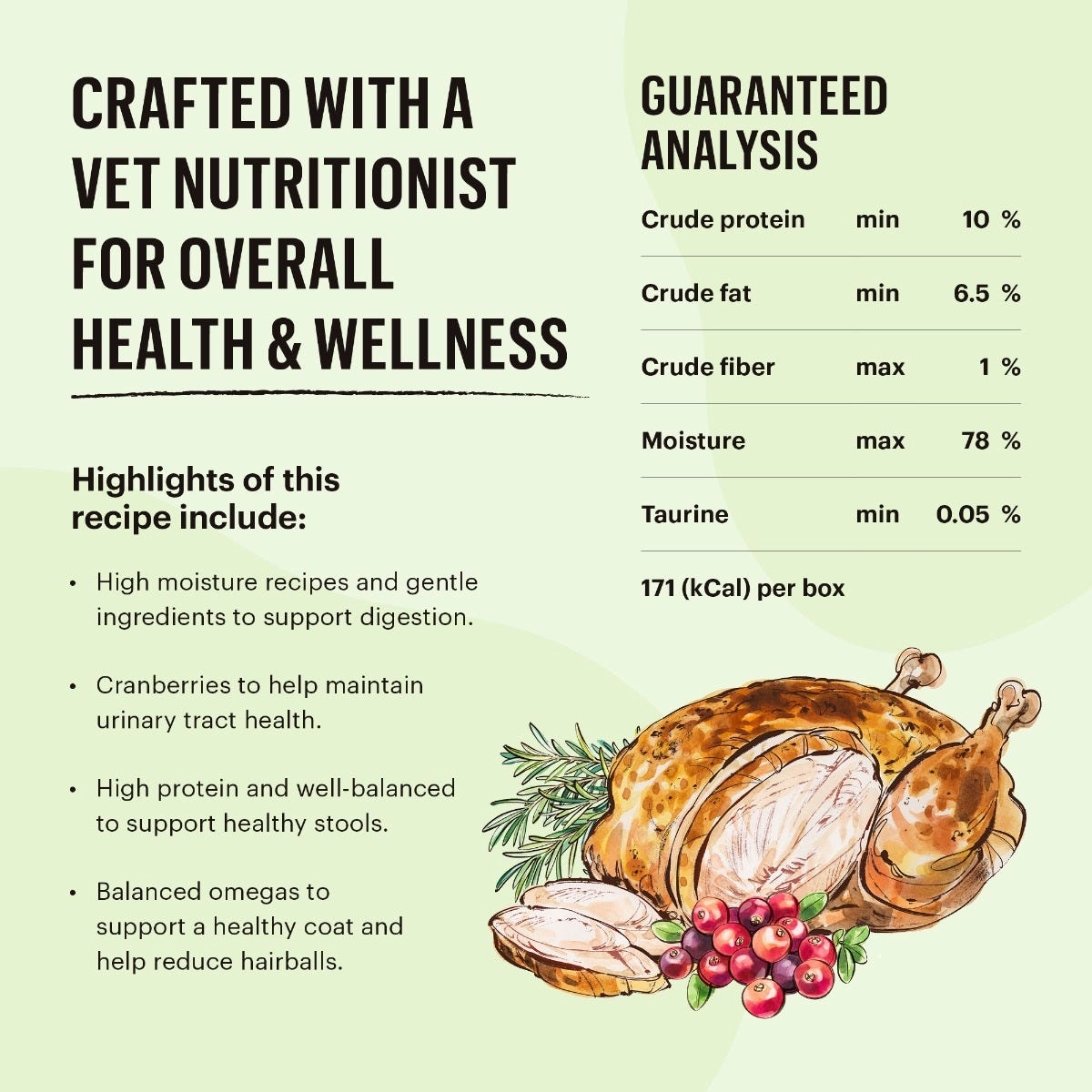 The Honest Kitchen Cate Chicken Pate Natural Wet Cat Food