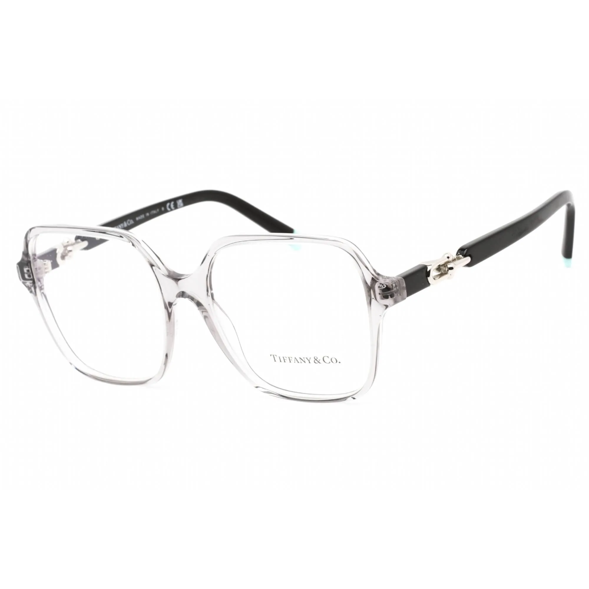 Tiffany Women's Eyeglasses - Crystal Grey Plastic Square Shape Frame | 0TF2230 8270