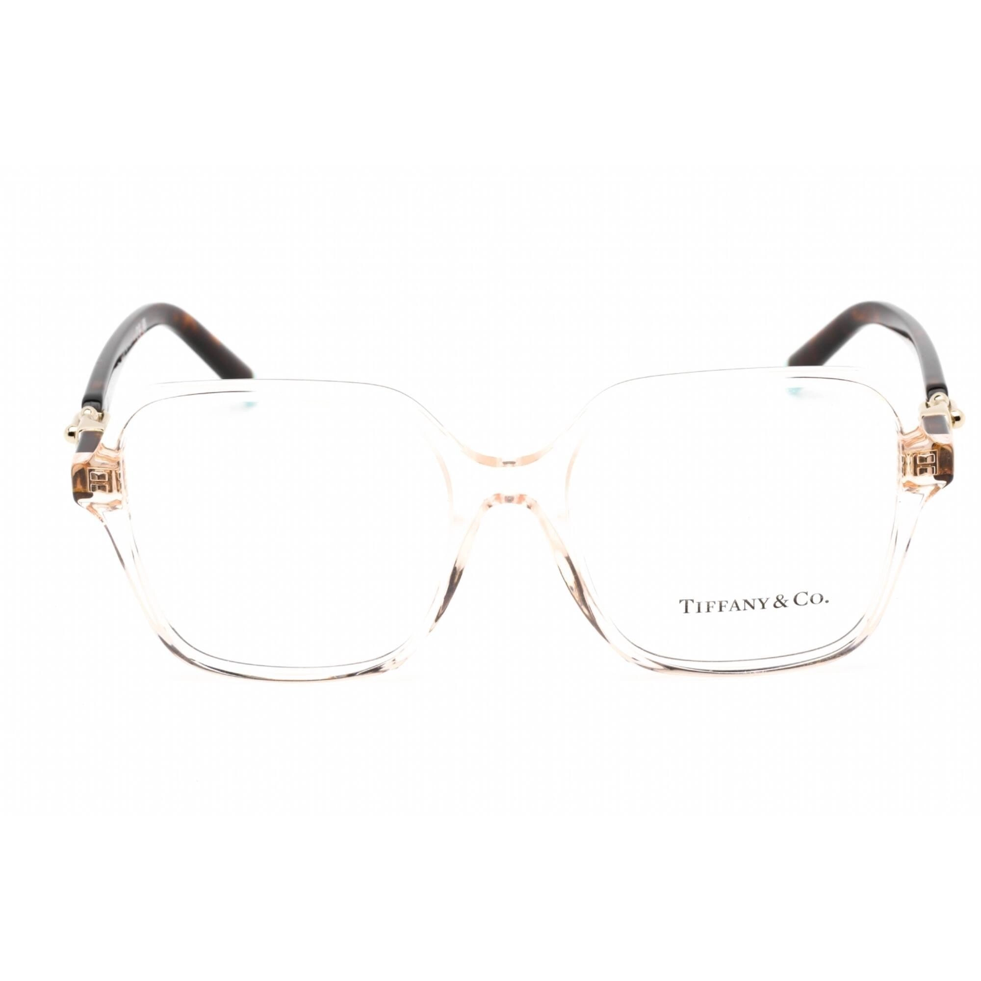 Tiffany Women's Eyeglasses - Crystal Nude Plastic Square Shape Frame | 0TF2230 8278
