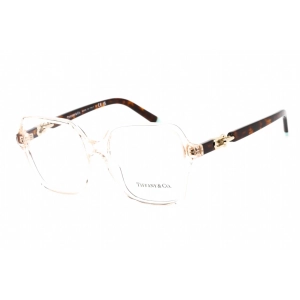 Tiffany Women's Eyeglasses - Crystal Nude Plastic Square Shape Frame | 0TF2230 8278