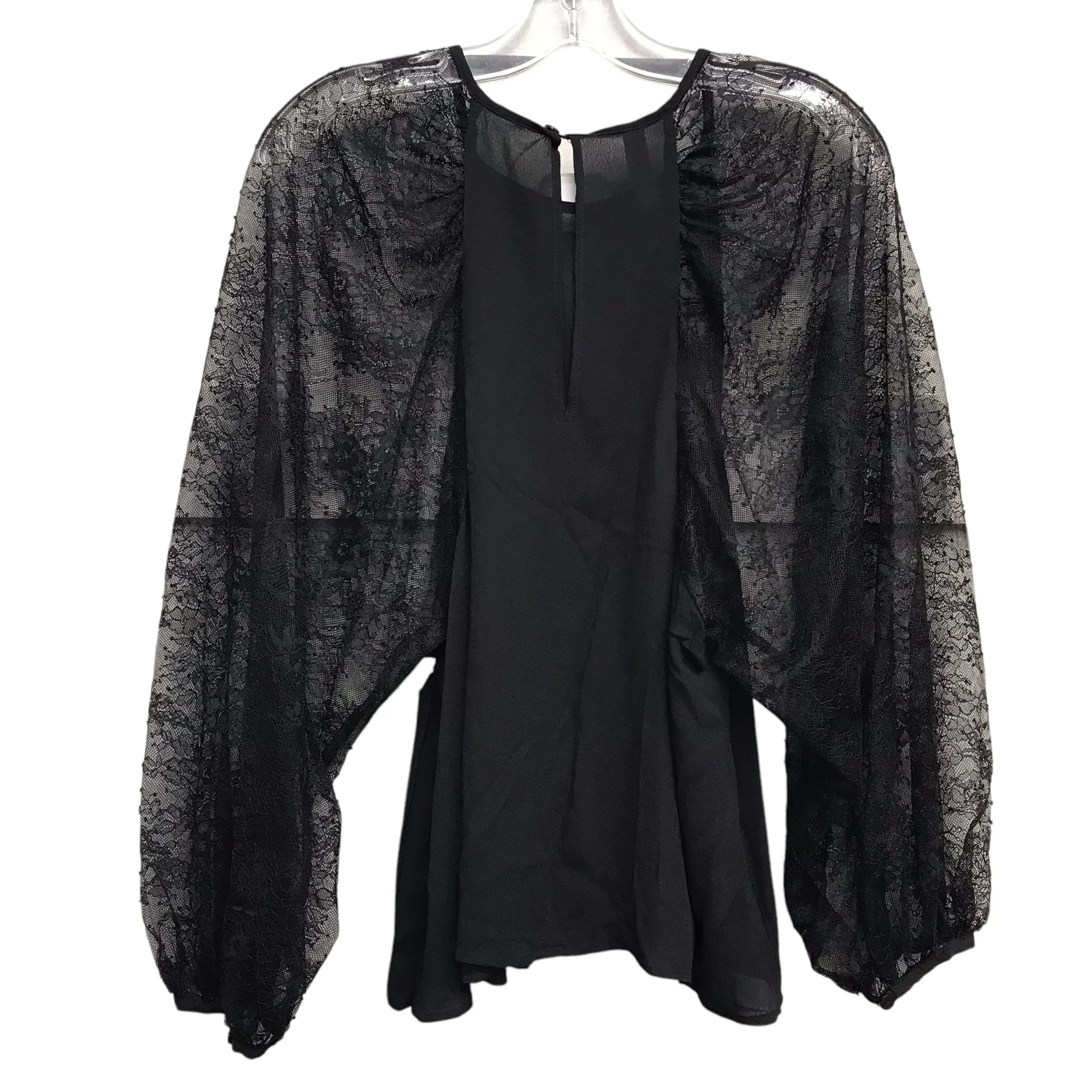 Top Ls By Mng In Black, Size:S