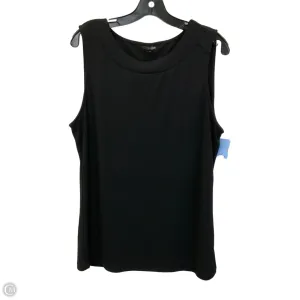 Top Sleeveless By East 5th In Black, Size: Xl