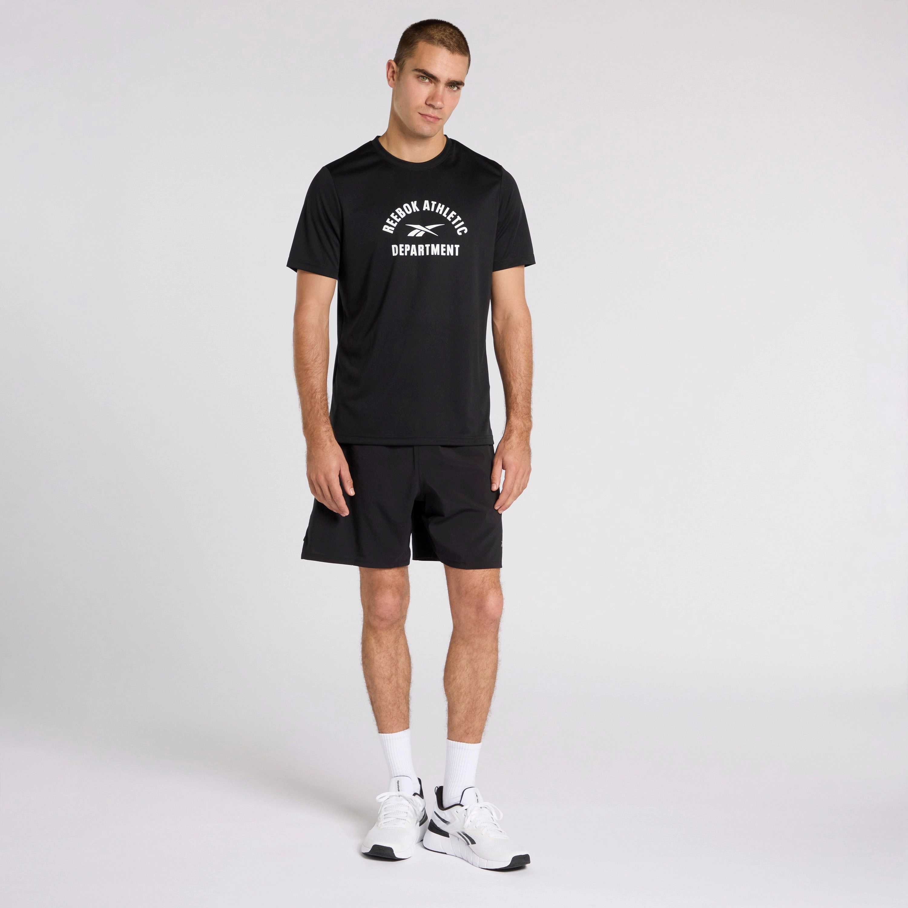 Training Graphic T-Shirt Night Black