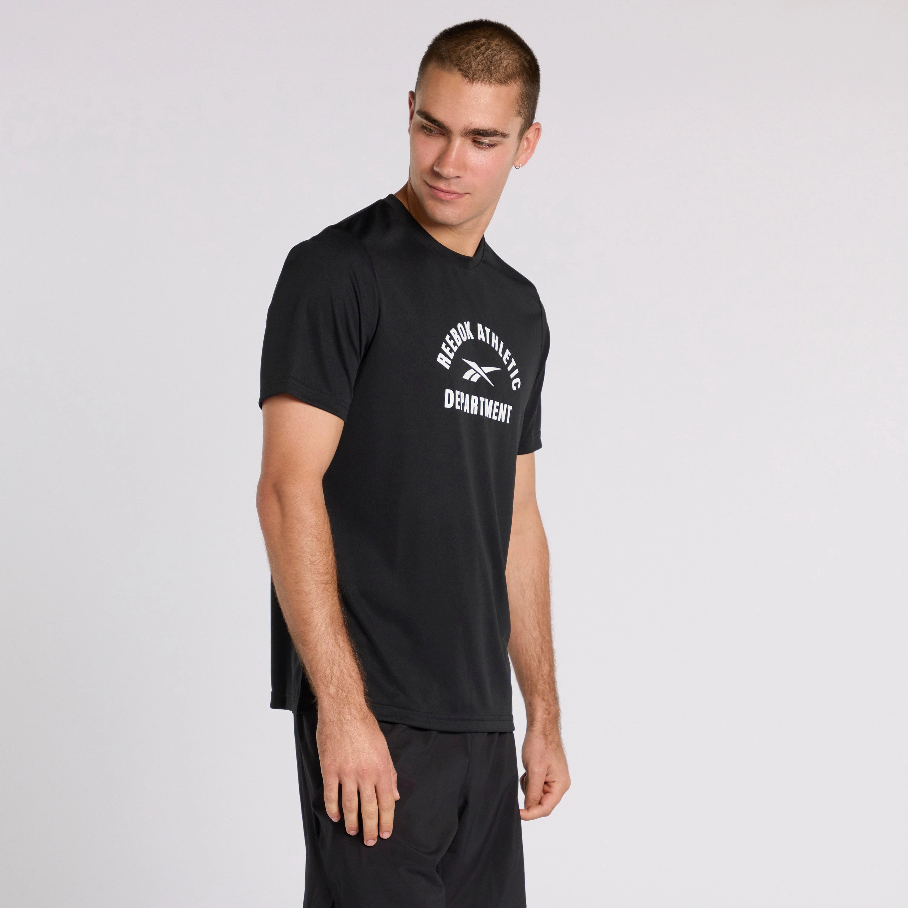Training Graphic T-Shirt Night Black