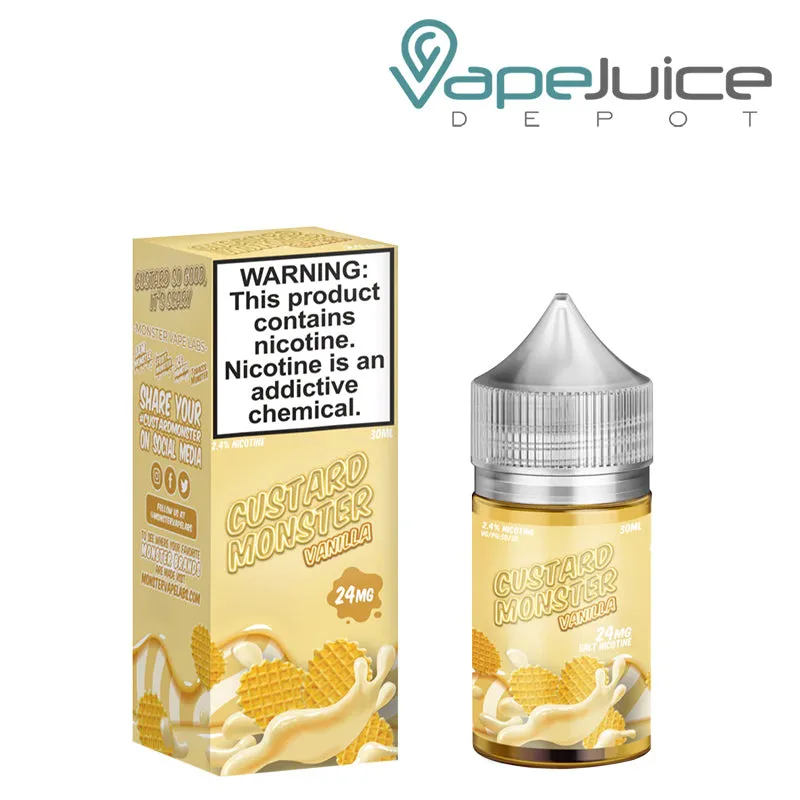 Vanilla Custard Monster Salts 30ml