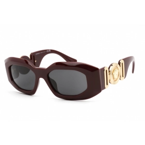 Versace Women's Sunglasses - Full Rim Bordeaux Plastic Oval Frame | VE4425U 536587