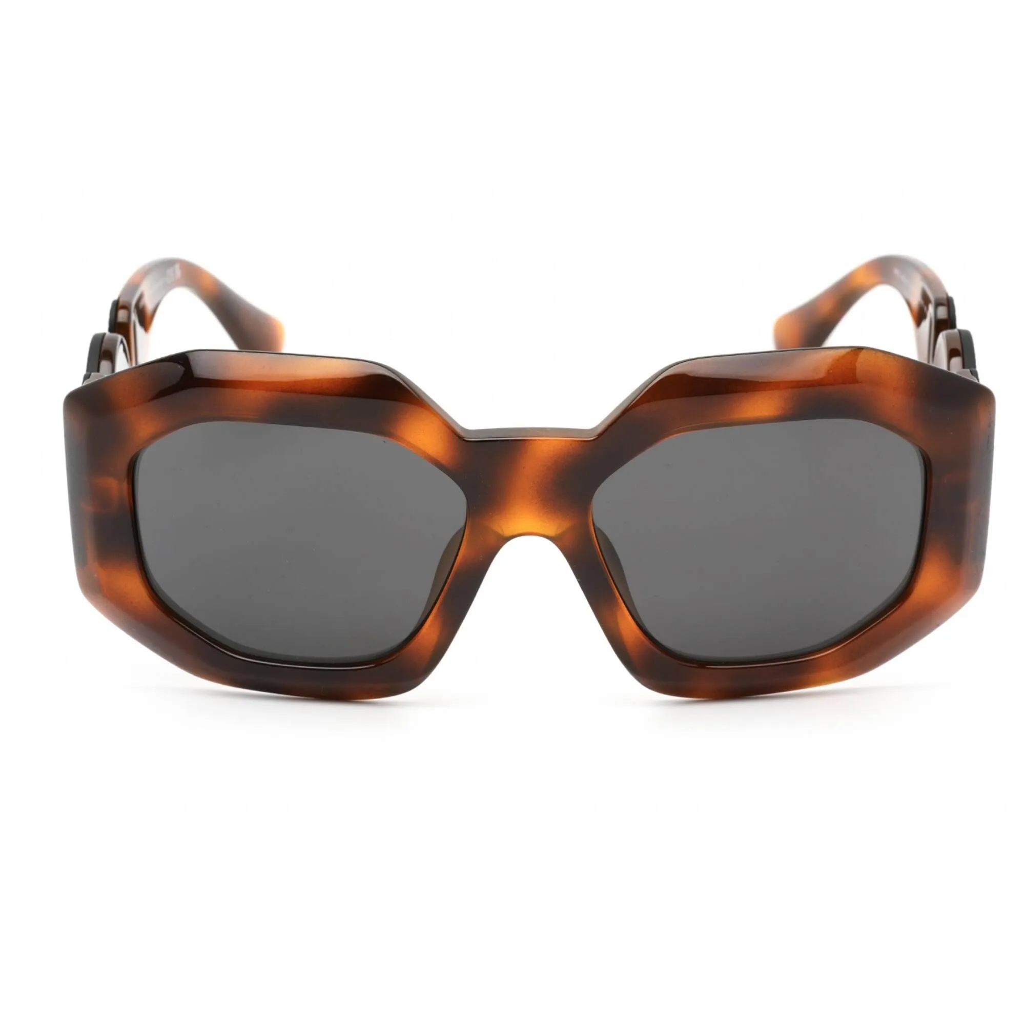 Versace Women's Sunglasses - Full Rim Havana Plastic Shield Frame | VE4424U 521787
