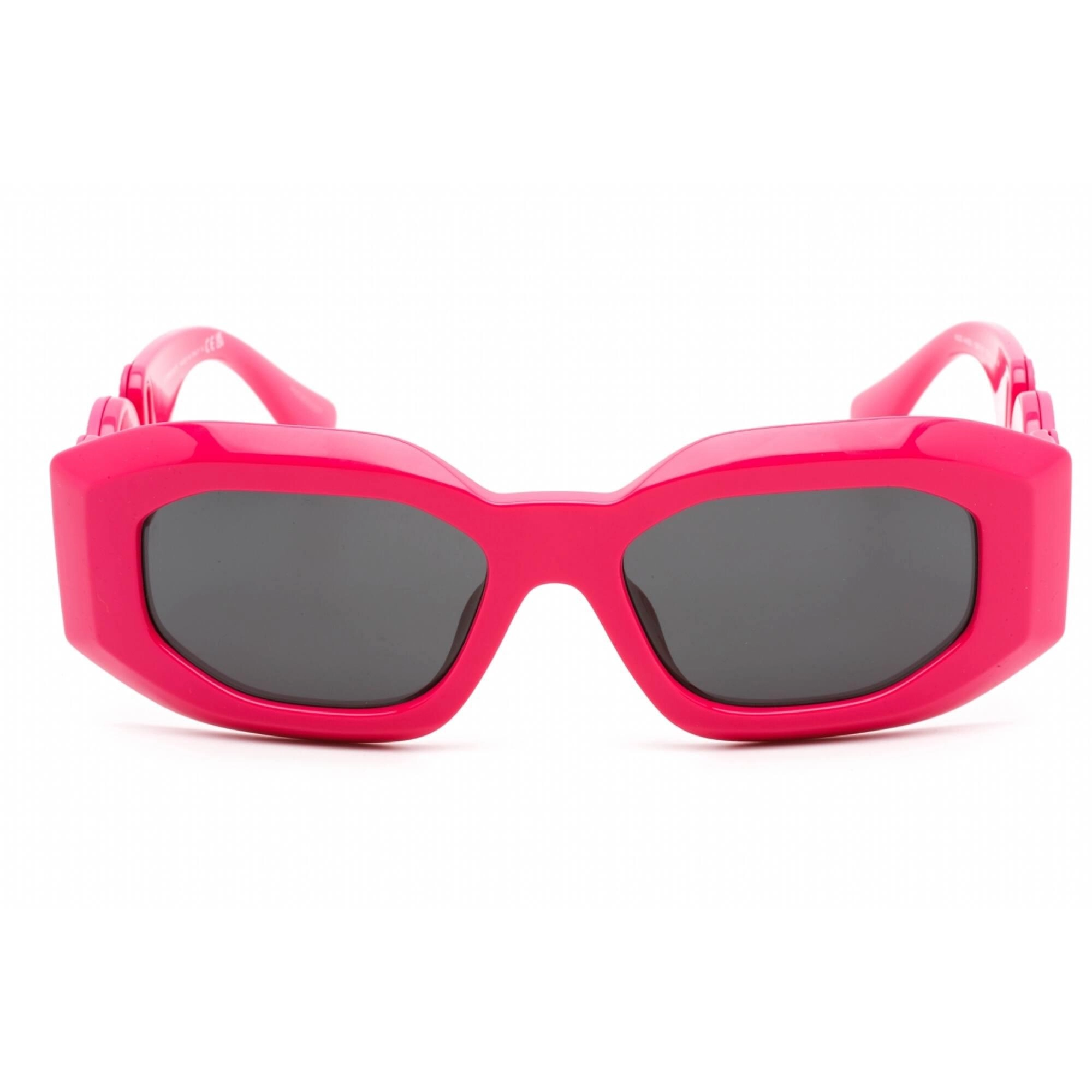 Versace Women's Sunglasses - Full Rim Pink Plastic Oval Shape Frame | VE4425U 536787
