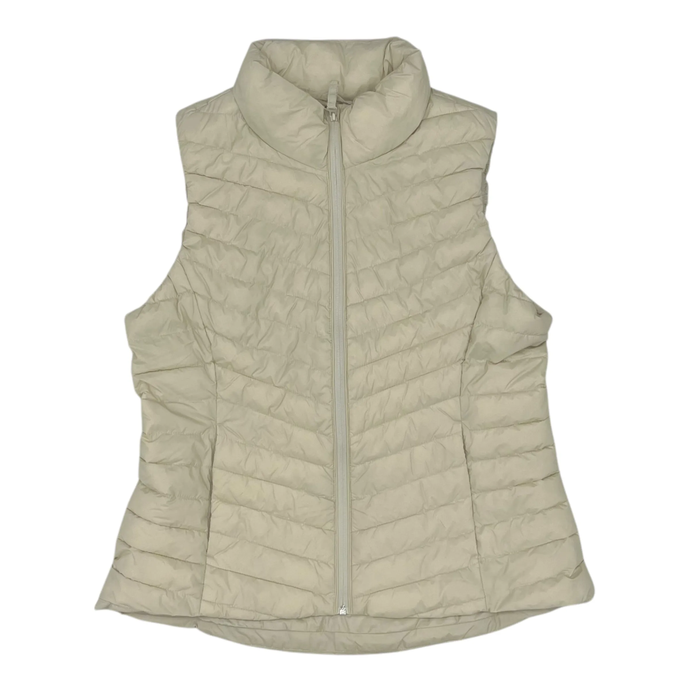 Vest Puffer & Quilted By Old Navy In Cream, Size:L