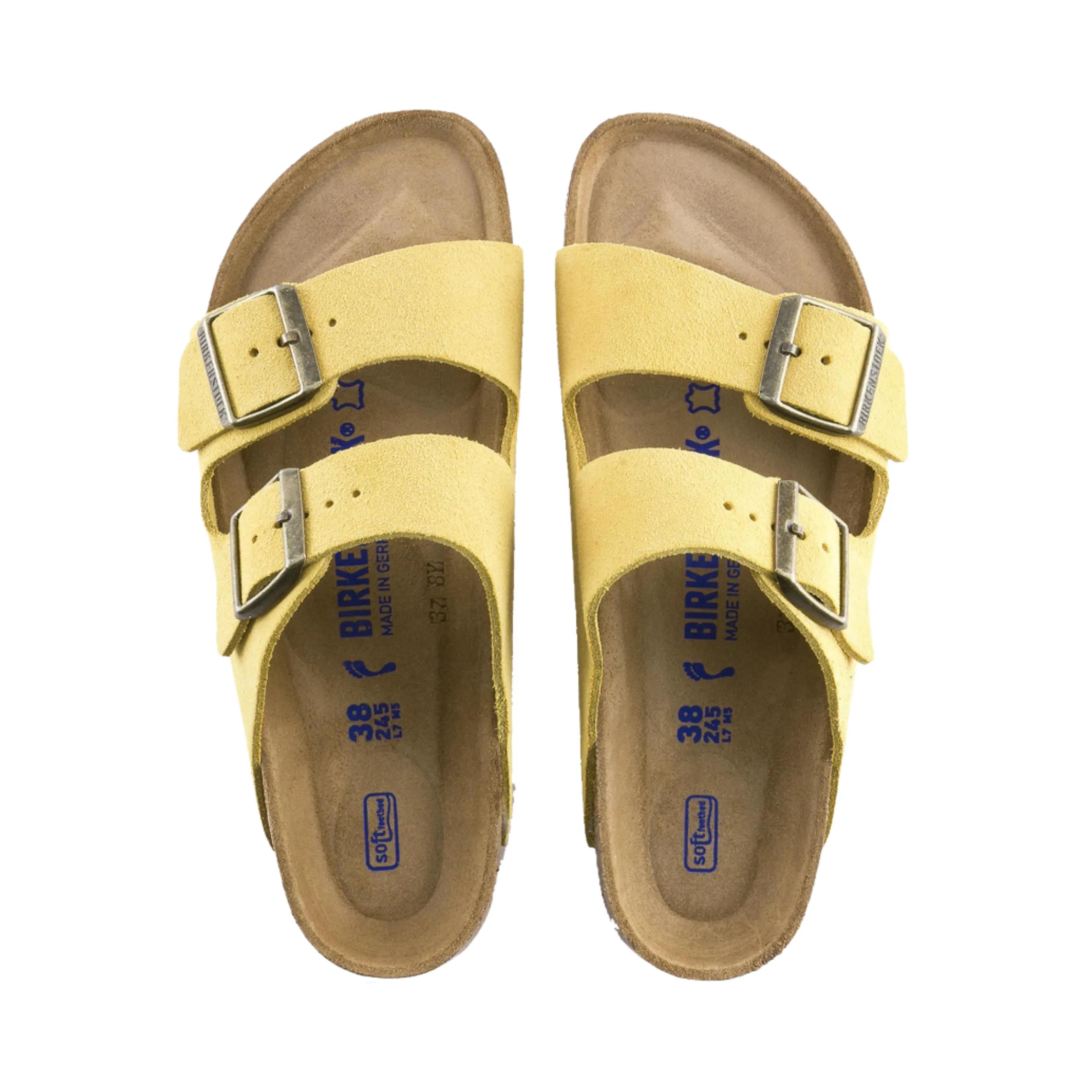Women's Arizona Soft Footbed (Suede Leather) - Ochre