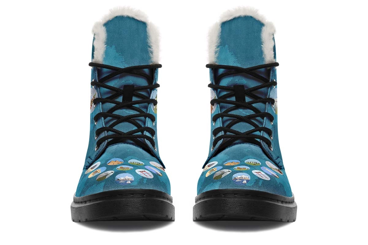 World History Winter Boots