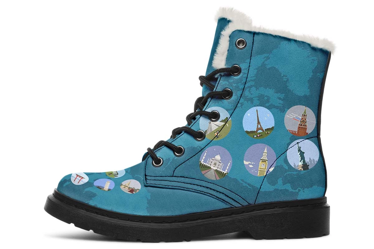 World History Winter Boots