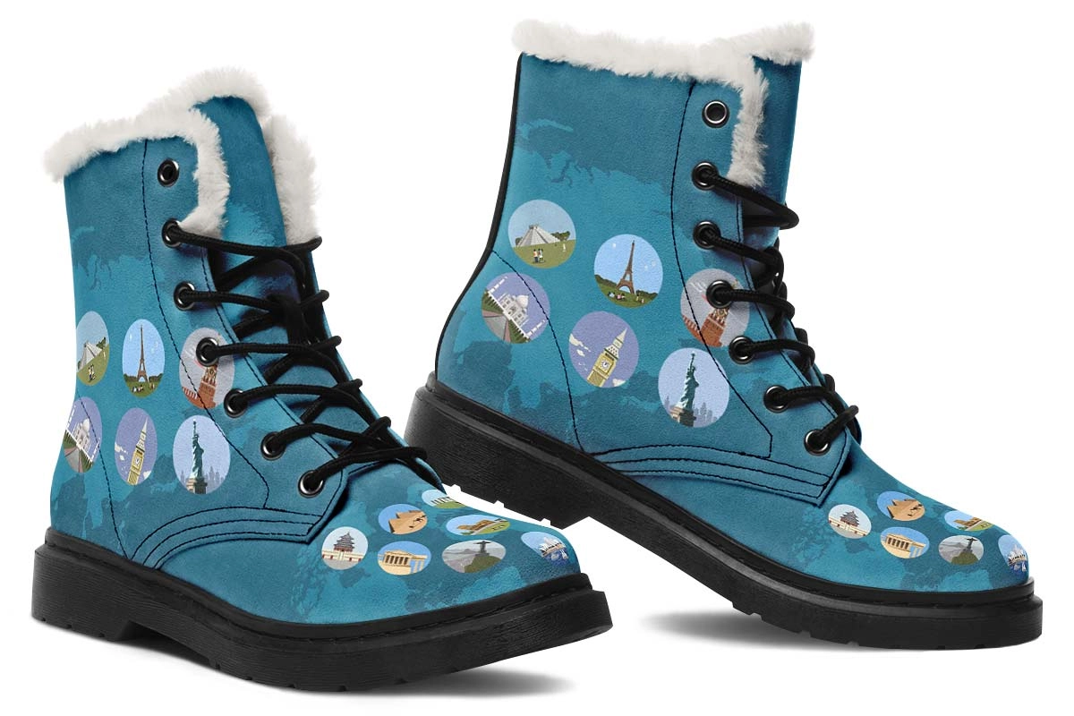 World History Winter Boots