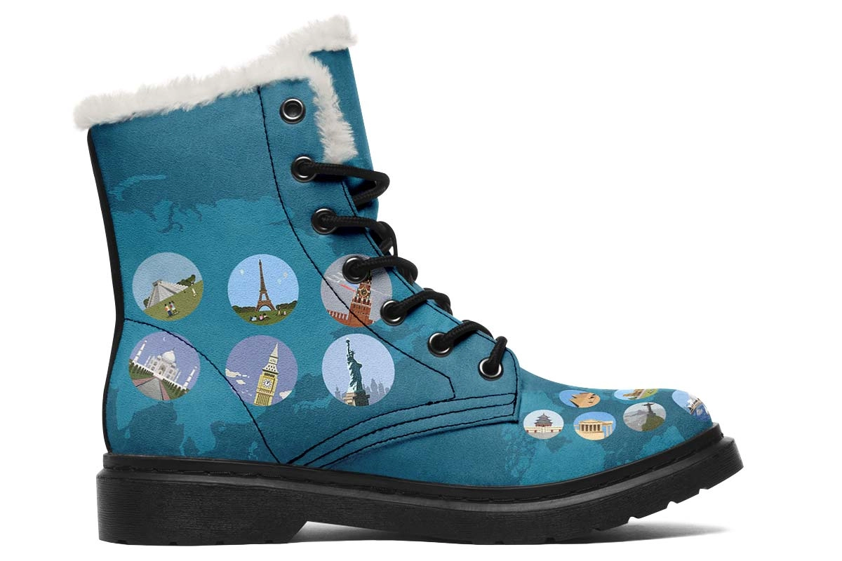 World History Winter Boots