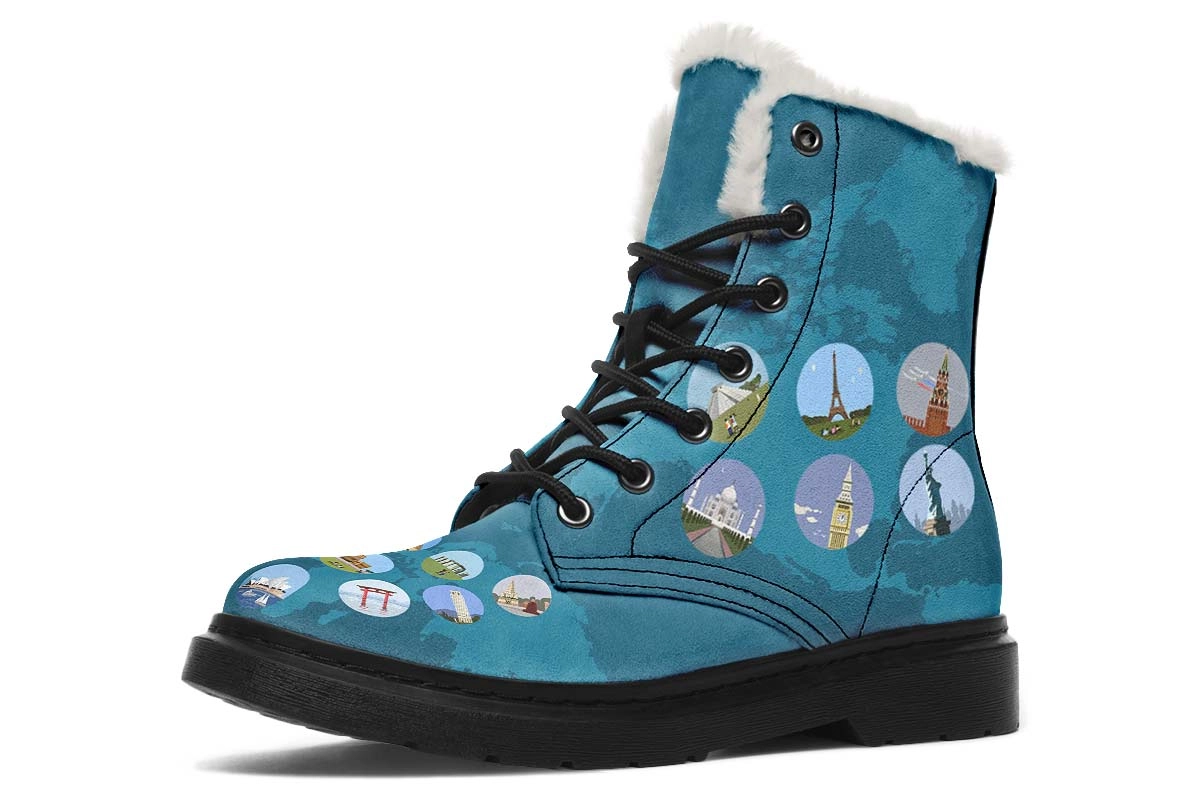 World History Winter Boots