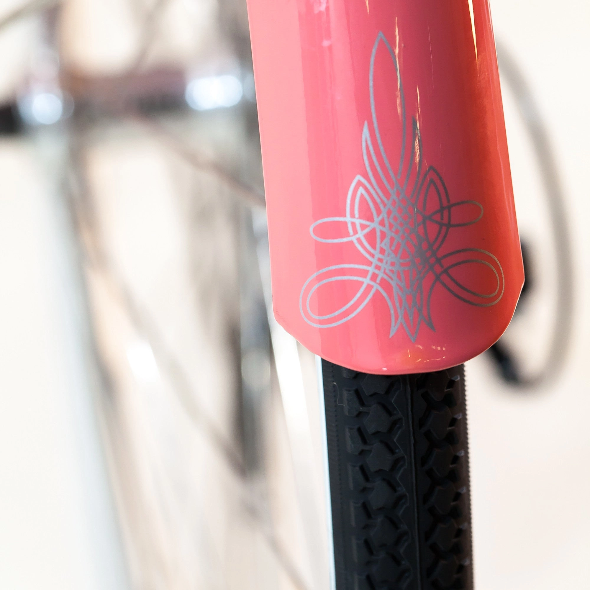 XDS Nadine 7sp Women's Step-Through City Bike //  Pink Coral